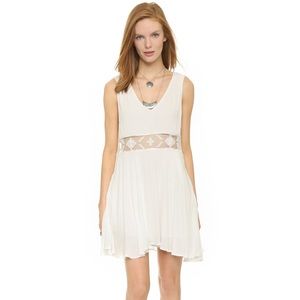 Free People Lace Cutout Dress